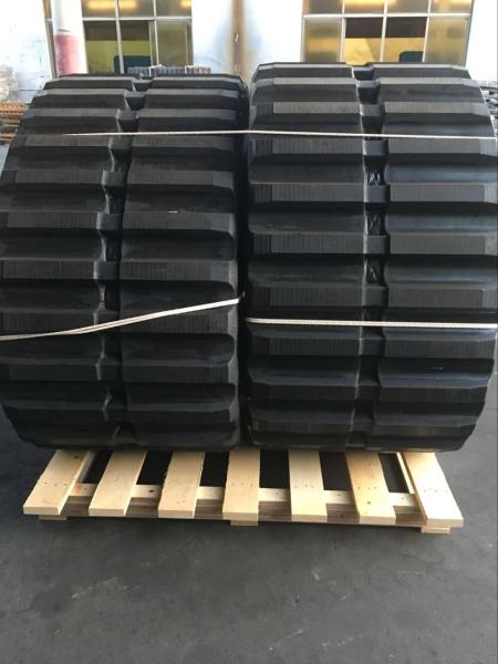 800x150x68 LD1000 Dumper Rubber Track Construction Machinery Spare Parts
