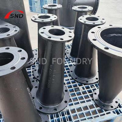 Double Flanged Eccentric Taper DI Double Flanged Flat Taper Reducer DN80-DN2000