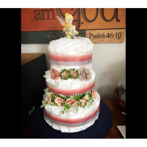 38mm Puff Sliver Gradient Glitter Grosgrain Ribbon with Heat-transfer Print