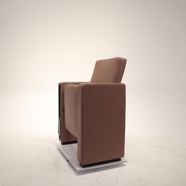 Comfortable Customizable Auditorium Modern Movie Theater Seats Chair Solutions With Aisle Panels
