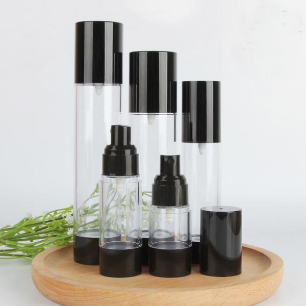 1oz 2oz 3oz 4oz 80ml 100ml 120ml Refillable Airless Lotion Pump Bottle featuring Customized Colors and Frosted Finish