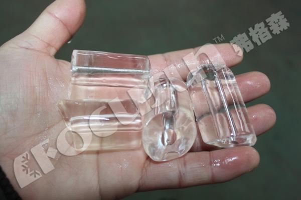 1T Máquina de gelo de tubo com componentes de núcleo PLC fabricados diretamente pelos fabricantes