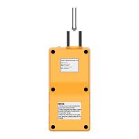 Único analisador de gás inflamável Handheld do O2 da sução da bomba do detector de gás