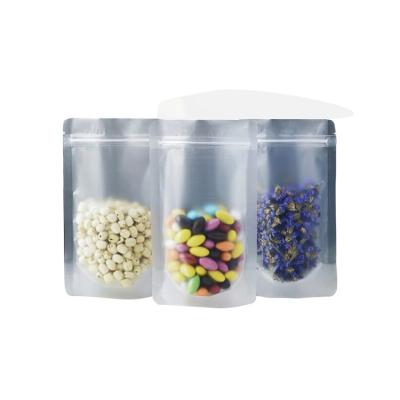Custom Size 3 Side Seal Ziplockk Packaging Bag Stand Up Pouch Food Packaging For Nuts