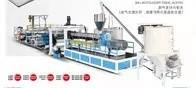 Equipamento de extrusão da linha de produção de folhas ópticas de plástico PMMA GPPS Espessura 0,6-2,8 mm