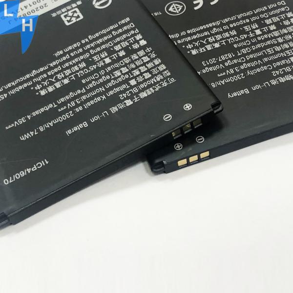 2300mAh BL242 VIBE C A2020 A6010 K3 K30 Lithim battery for Lenovo A6000 mobile phone