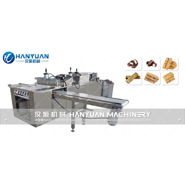 Adjustable Molding Speed Coconut Bar Machine With Customizable Shapes And 250~300kg/H Capacity