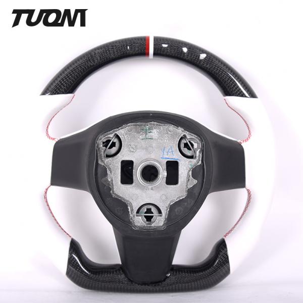 350mm Tesla Carbon Fiber Steering Wheel Yoke Model 3 X Y Twill Weave