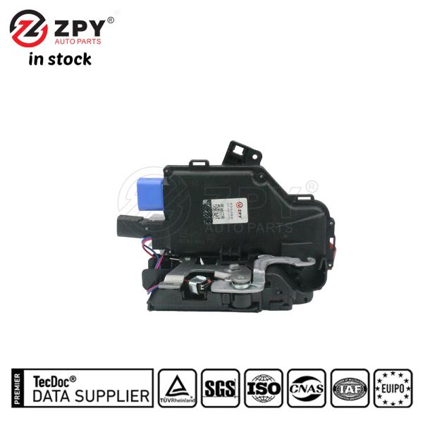 ZPY Front Left Door Lock Mechanism for VW Golf Audi A3 RHD
