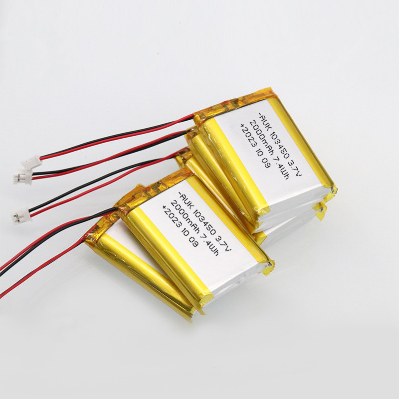 3.7V 2000mAh Литий-ионный полимерный аккумулятор 0,5C Зарядный ток