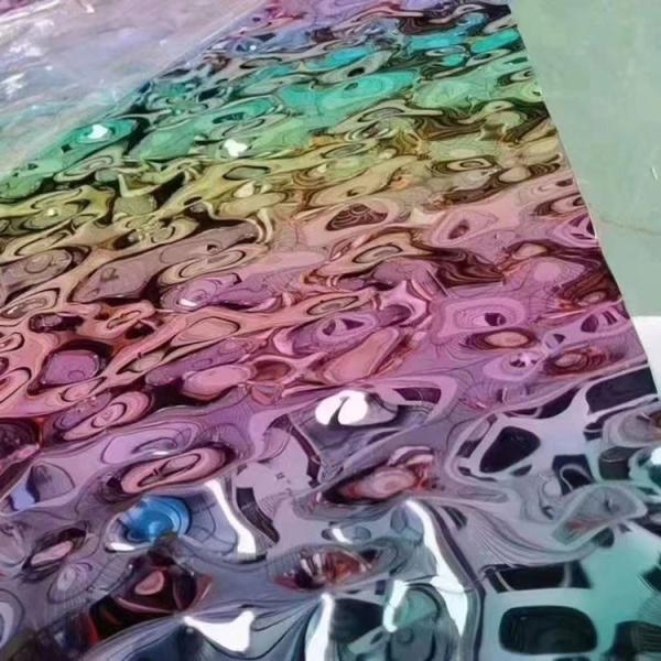 Mirror Finish Stainless Square Steel Water Decorative Sheet Plate 310S 316 316L 416 1.5Mm