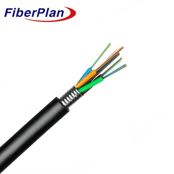 2-144 Core Aluminum Tape Layer Stranded Loose Tube Outdoor Cable GYTA