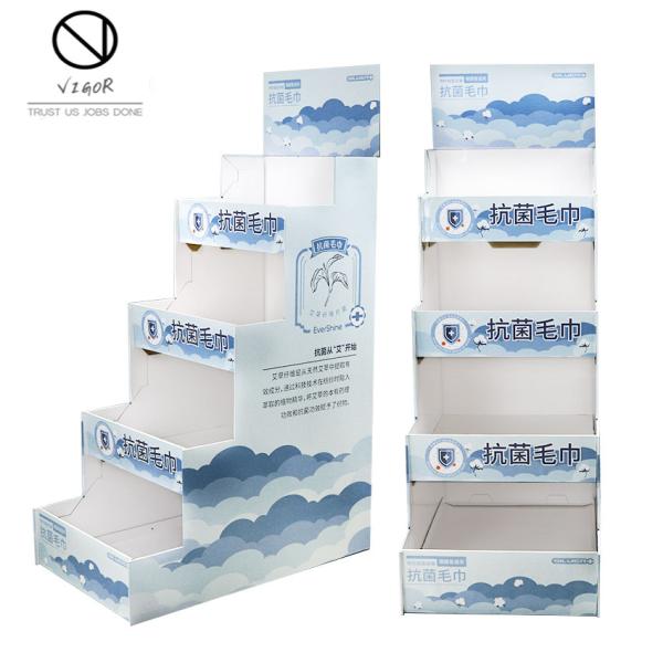Customized Advertising Hot Wheels Cardboard Display Stand with Eco-friendly Design