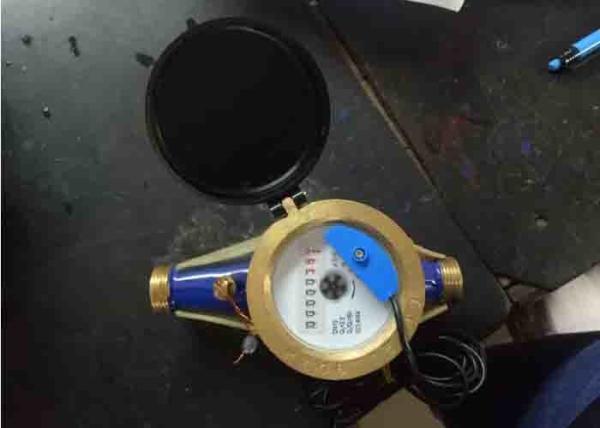 Class B DN40 Industrial Water Meter Grey Iron ISO 4064 Housing Pulse Emitter