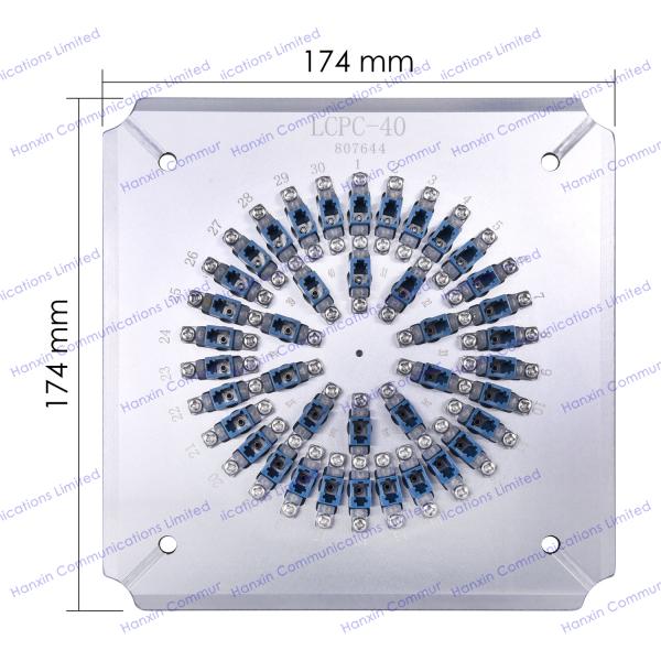 40 Ceramic Ferrule Connector Polishing Plate Fiber Optical Polish Plate