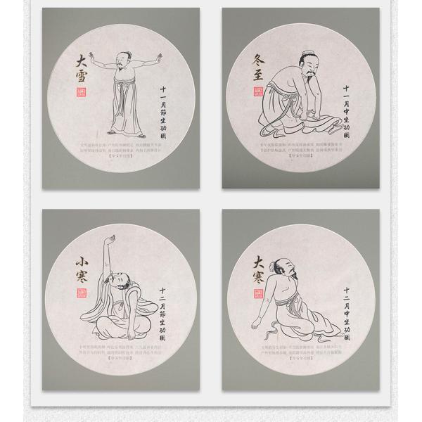 Стеклянный набор экрана зеркала меридианов офиса 14 диаграммы стены иглоукалывания украшения 65x95cm