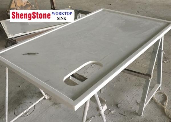 Acid Resistant Fume Hood Parts Epoxy Resin Benchtop For Chemistry Labs
