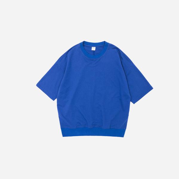 Fashion Oversized Blank T Shirts , Mens Oversized Short Sleeve Shirt XXXL