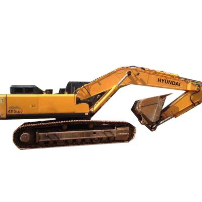 Crawler Used Hyundai 455LC Excavators 45 Tonnage Heavy Construction Equipment
