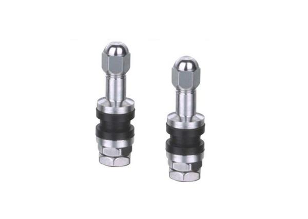 Metal Truck Tire Valve Stems TR43E VS-8 Aluminum EPDM Rubber 38MM Size