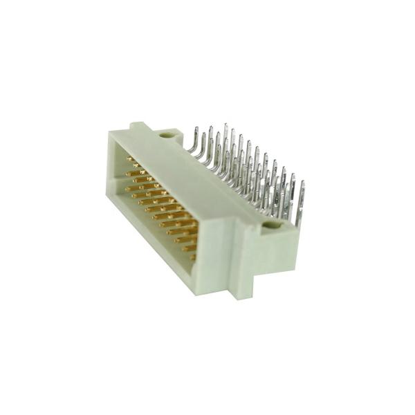 2.54mm 3 Rows Male Terminal DIN 41612 Connectors 3*10pin PCB European Right Angled
