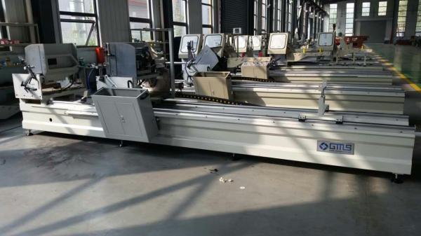 OEM High quality cutting/precision double head saw/aluminium best price cutting/window cutting saw/two head cutter