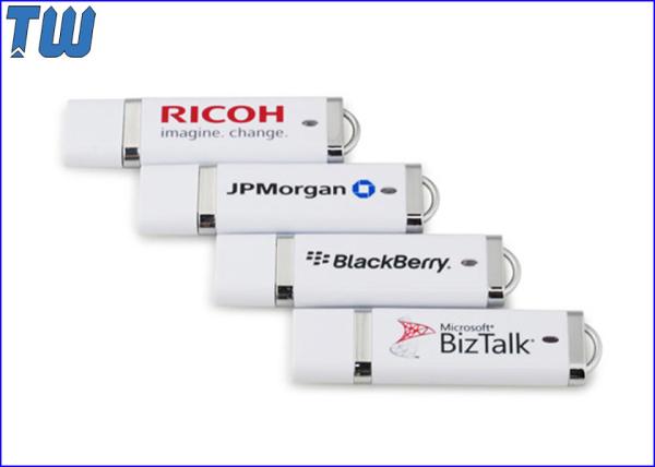 Plastic Classic Logo Printing 32GB USB Memory Stick Disk Memory Storage