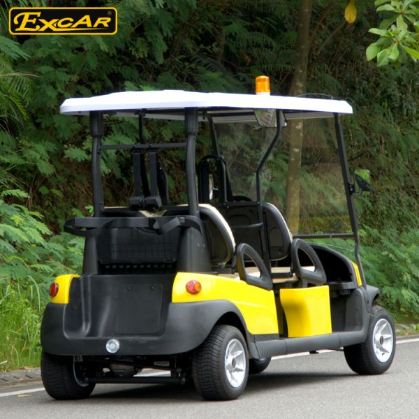 Aluminium 4 Seats ADC 48V 3.7KW Electric Patrol Car / Electric Cruise Vehicle