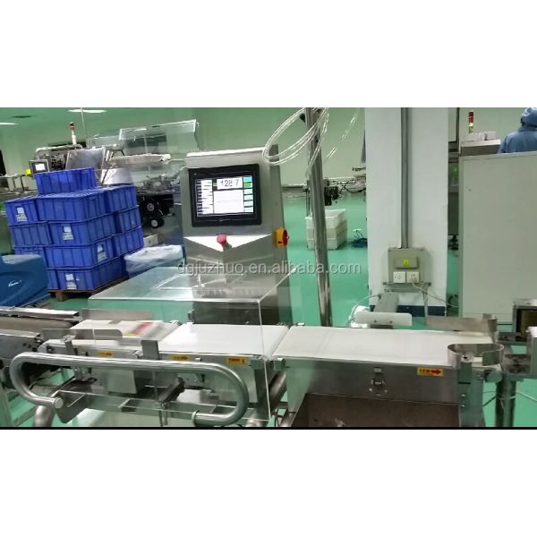 Socketed Checkweigher Machine Rejection System Weighing Equipment JZ-W25kg