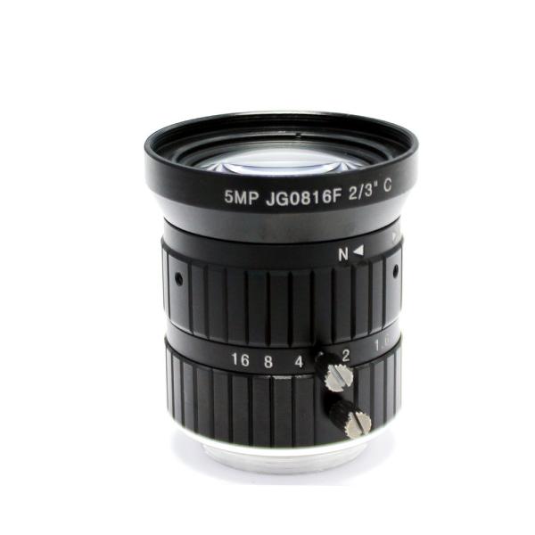 8mm C Mount Lens 2/3 5.0 Megapixel Manual Industrial For Cctv Ip Camera Box
