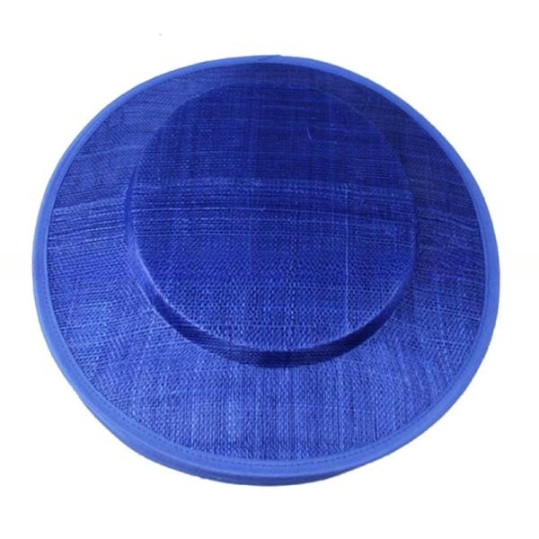 Decoración de sombrero de graduación Sinamay Fascinator Base de sombrero para un aspecto elegante