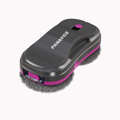 Robot à double pulvérisation d'eau noir Nettoyage de fenêtre 10 pièces Nettoyage de tissu de verre Robot
