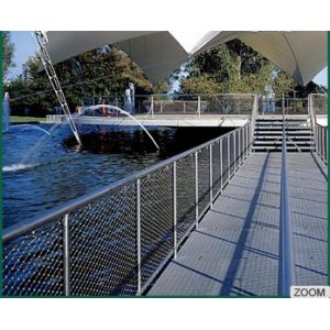 Stainless Steel Animal Enclosure Netting Inox X-Tend Mesh For Zoo