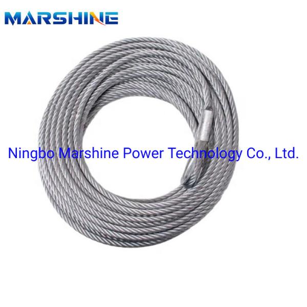 Hot DIP Galvanized Steel Wire Rope For Suspended Lifting Platform