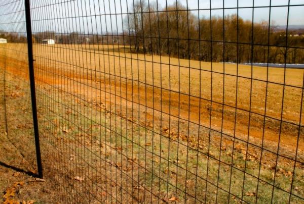 Black 14 Gauge PVC Coated Welded Wire Fence Mesh 5 ft X 100 ft Galvanized