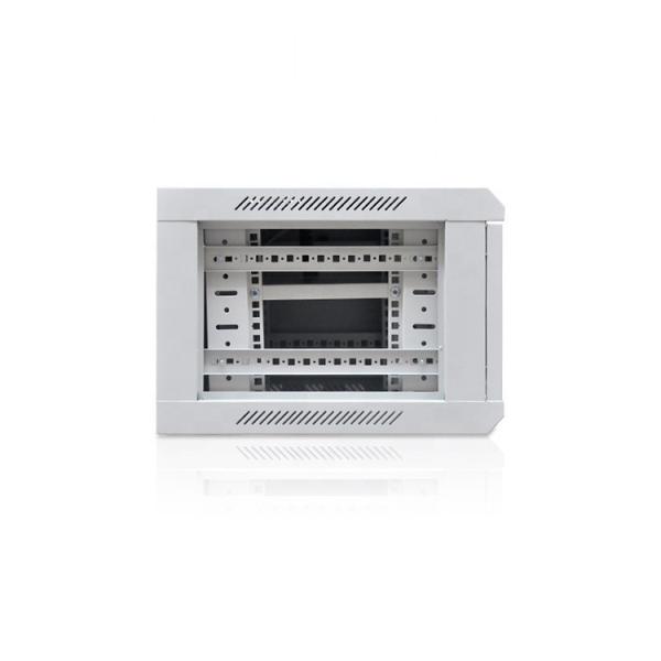 Outdoor Waterproof 9U Wall Mount Network Server Rack , SPCC Metal Data Center Cabinet