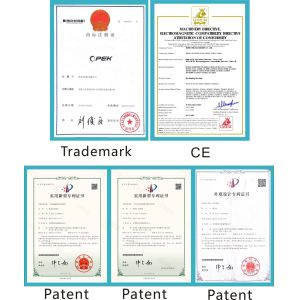 Hefei Opek Machinery Co., Ltd. Certifications
