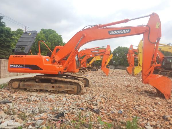                  Uesd Doosan Crawler Excavator Dh220LC-7, Secondhand Digger Doosan 220 for Sale             