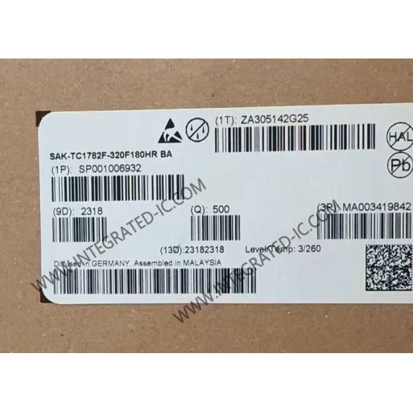 Microcontrôleur IC LQFP176 de BA de la puce SAK-TC1782F-320F180HR de circuit intégré