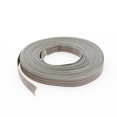 UL2651 Grey Flat Wire Cables 2.54mm 26AWG For IDC Connector Communication