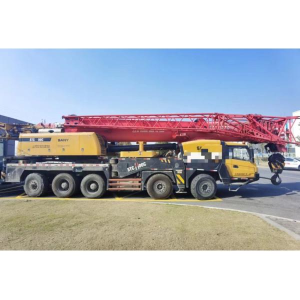 Послепродажное обслуживание 2017 Terrian Mobile Crane Truck 100ton Truck Crane Shaft No 4
