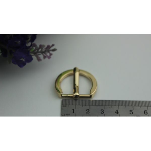 Factory direct 20 mm / 25 mm / 32 mm gold zinc alloy bag strap buckle leather bag metal roll pin belt buckle