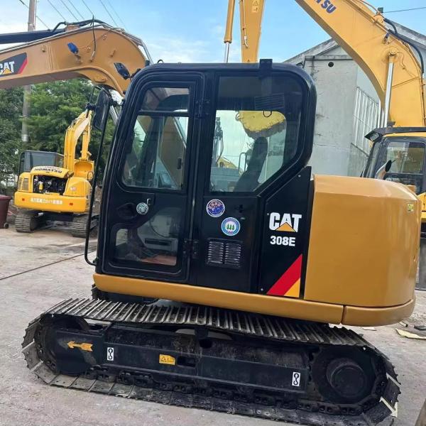 Excavateur miniature CAT308E avec moteur turbo Cat C3.3DI