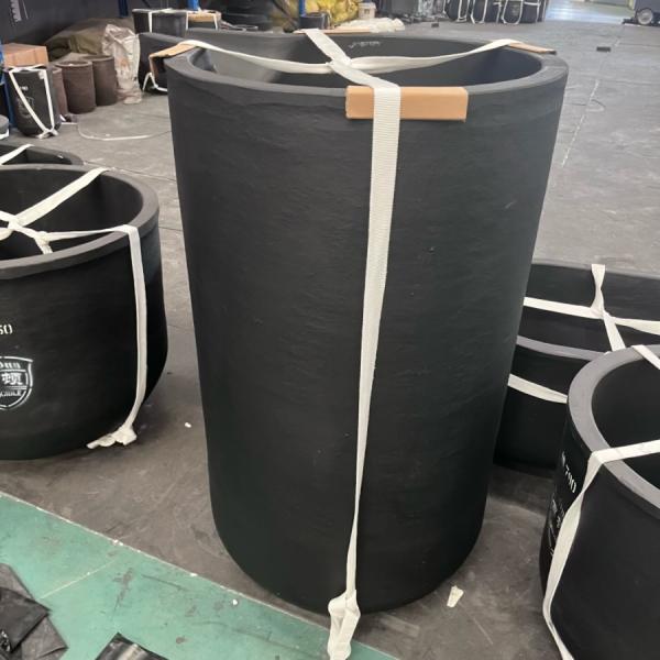 Silicon Carbide-graphite Composite Crucibles Efficiency For Zinc Melting Applications