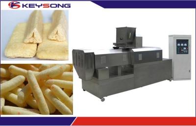 Corn Extruder Machine / Food Extrusion Equipment Auto - Temperature Controlling System