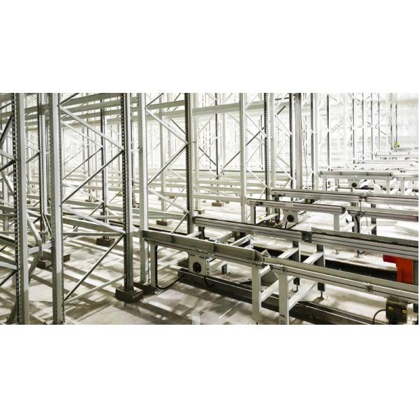 A16 : Double Deep Pallet Stacker ASRS Automatic Storage And Retrieval System Frozen Warehouse Cold Storage