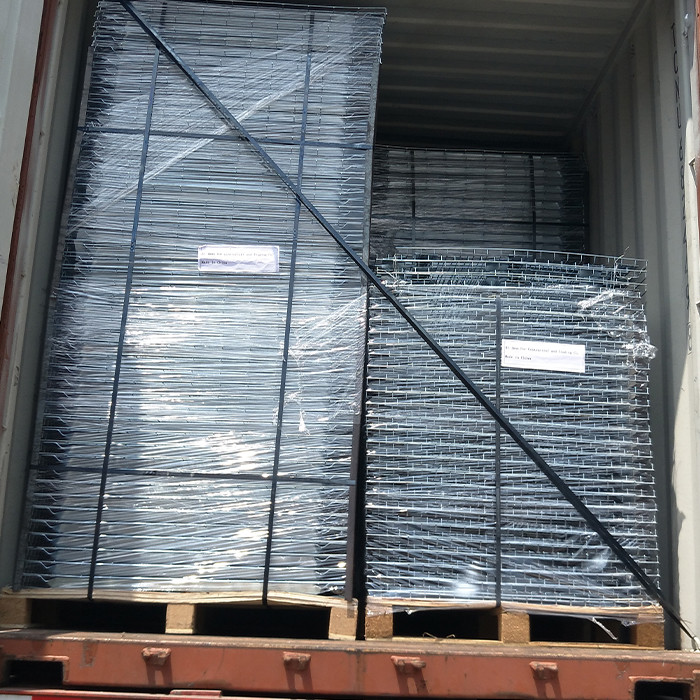 Customized Size Galvanized Steel Wire Mesh Decking for Heavy Duty Racking System