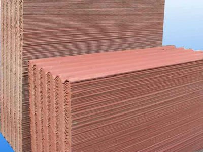 Máquina de fabricación de tejas de óxido de magnesio prefabricada para viviendas / línea de producción Certificado CE