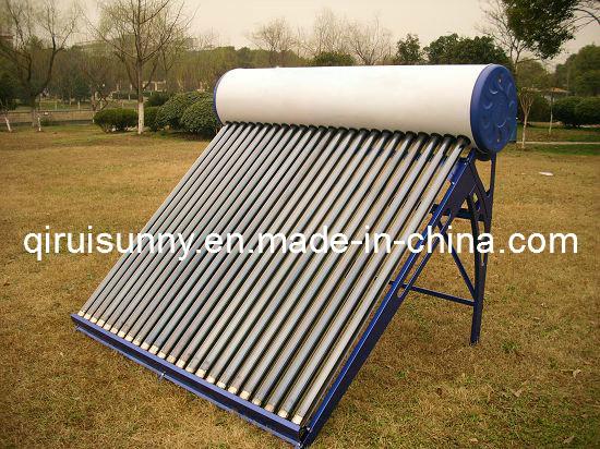 Assistant Tank Evacuated Tube Solar Hot Water Heater with SUS304 or SUS316 Inner Tank