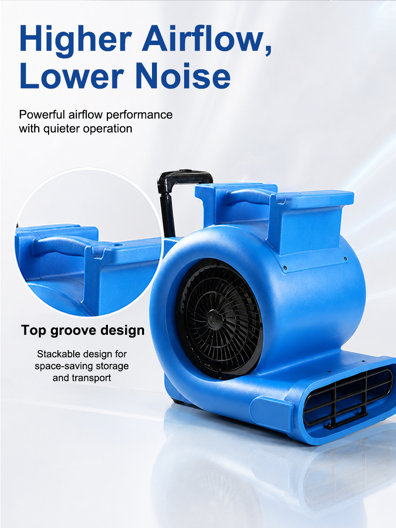 Factory Customized Electric Commercial Hair Dryer Three-speed Cold air Blower Suitable for Hotel Factorie Warehouse